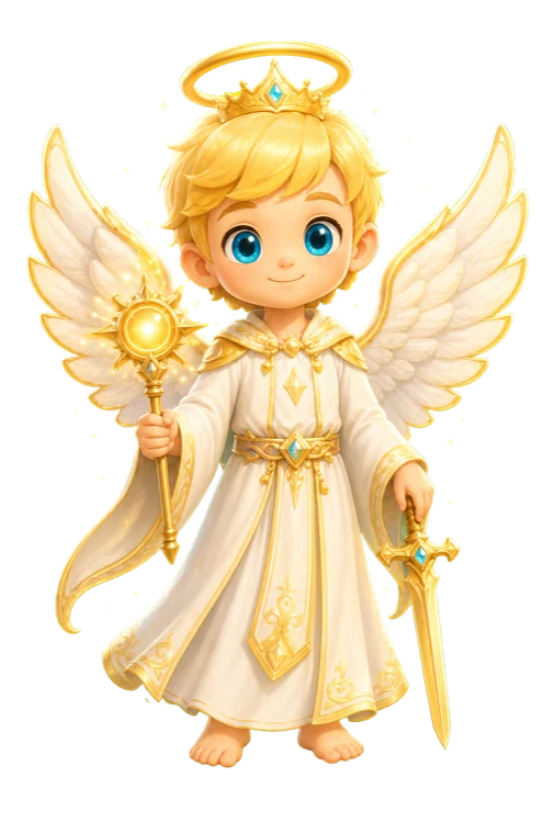 Lumina — the fully-grown guardian angel